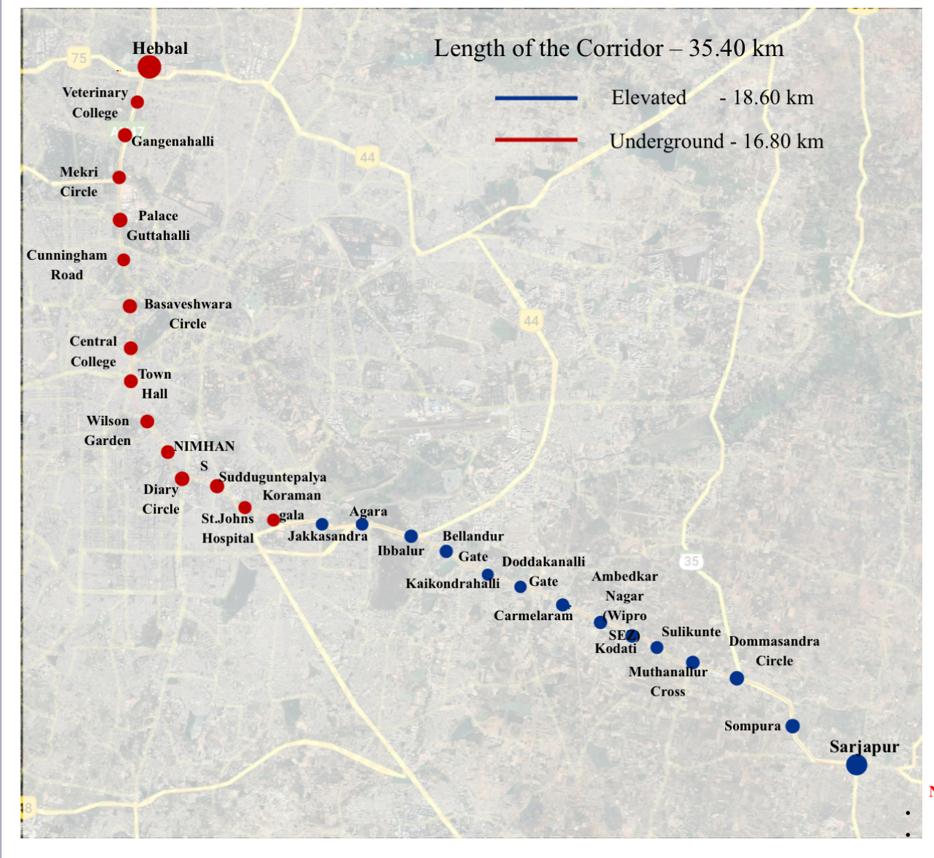 Bangaluru Metro Phase 3 project blueprint ready