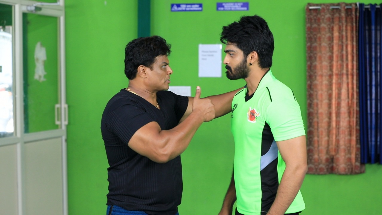 Jym Ravi acting in Bramhagantu as Kabaddi trainer