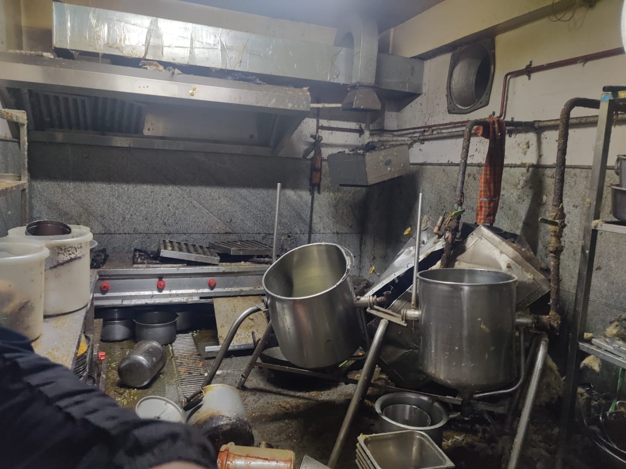 Cooking Steamer blast in Bengaluru hotel