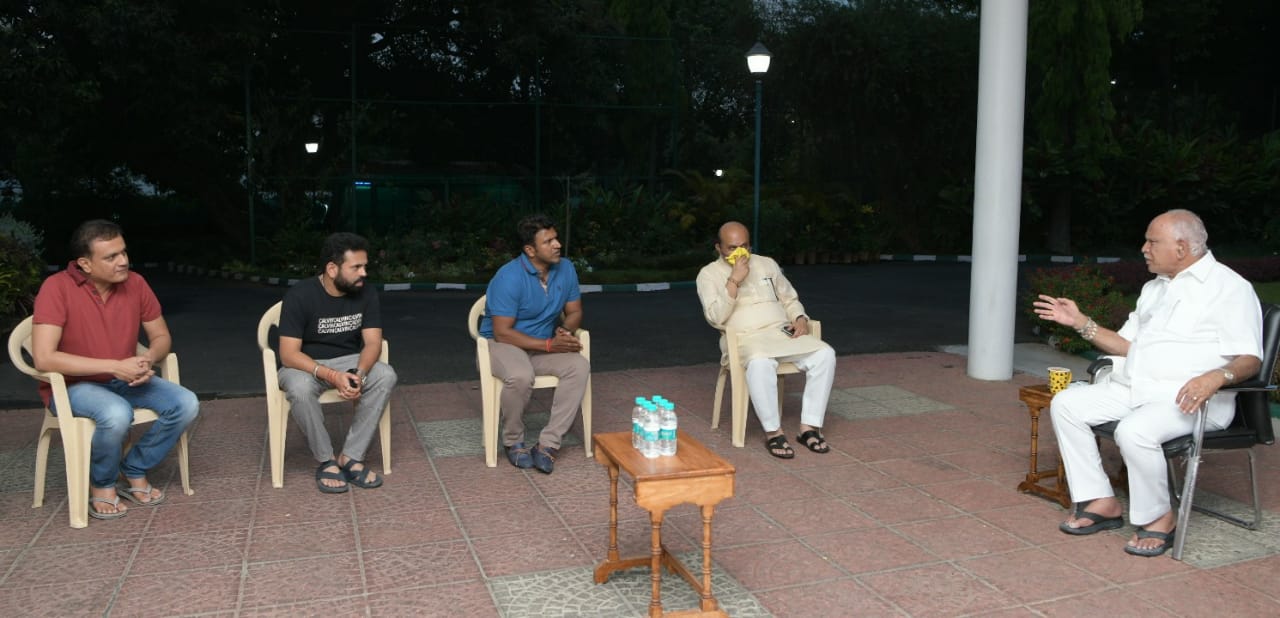 puneeth rajkumar meet CM