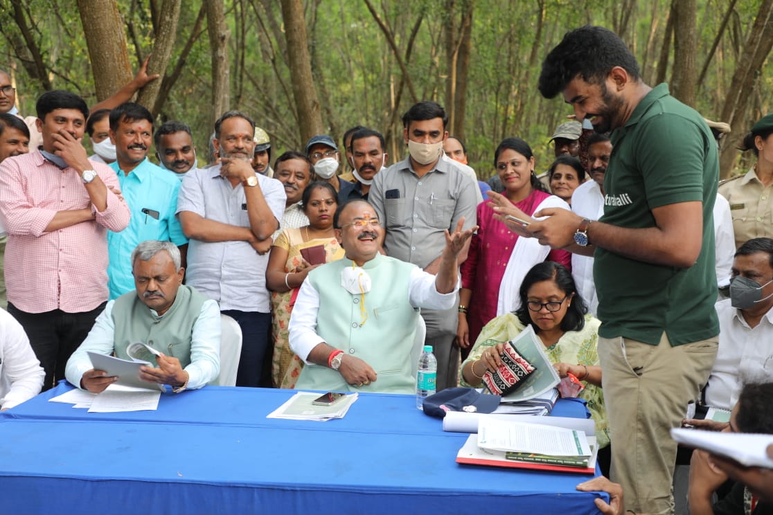 ತುರಹಳ್ಳಿ ಟ್ರೀ ಪಾರ್ಕ್ ತಾತ್ಕಾಲಿಕ ಸ್ಥಗಿತ: ಸಚಿವ ಅರವಿಂದ ಲಿಂಬಾವಳಿ