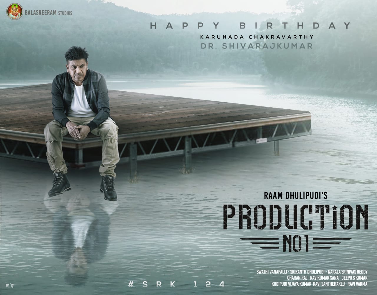 Actor Shivarajkumar 124th Film First poster release