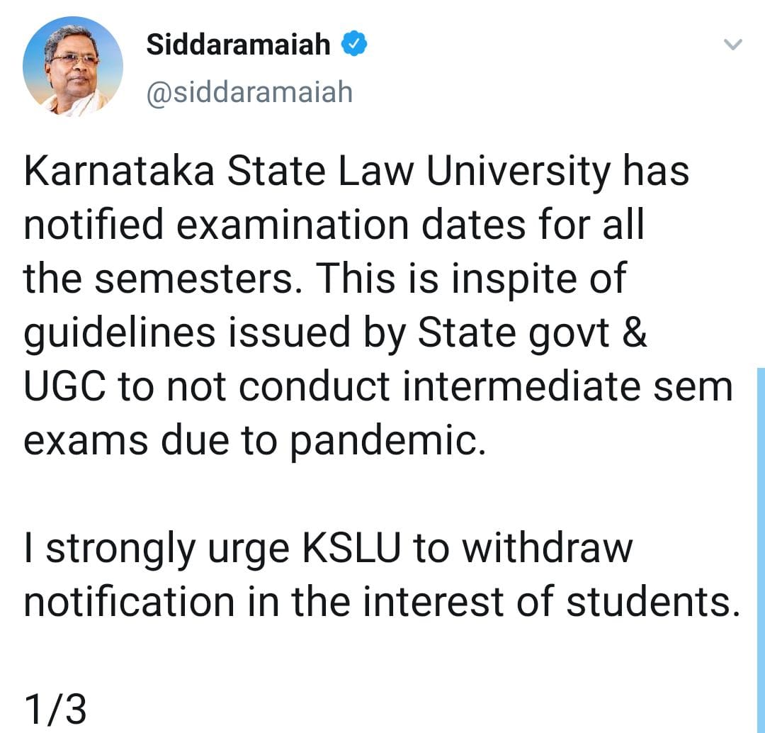 postponed law exam