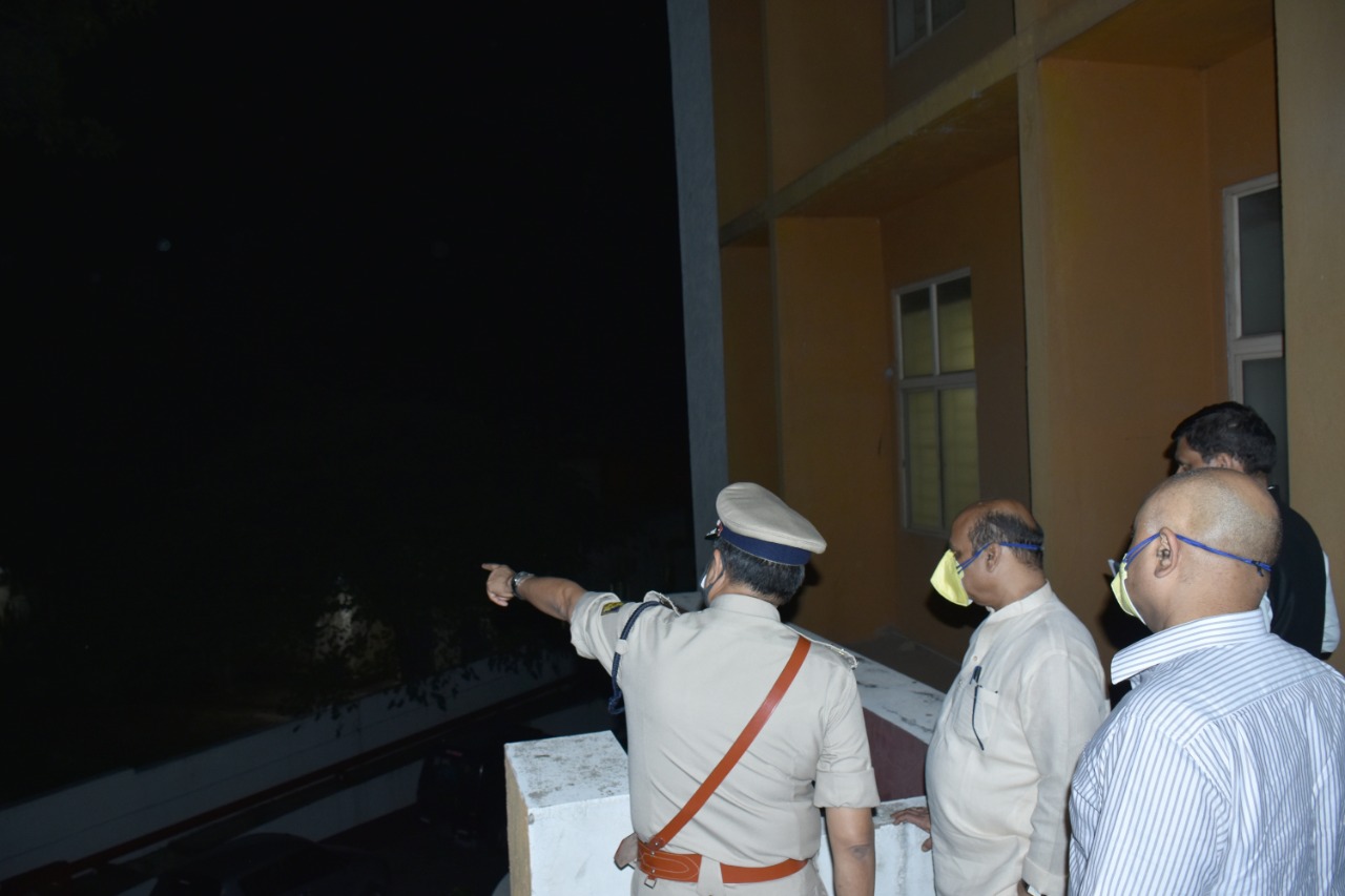 Inspection of Heritage Building Renovation by Home Minister Bommai