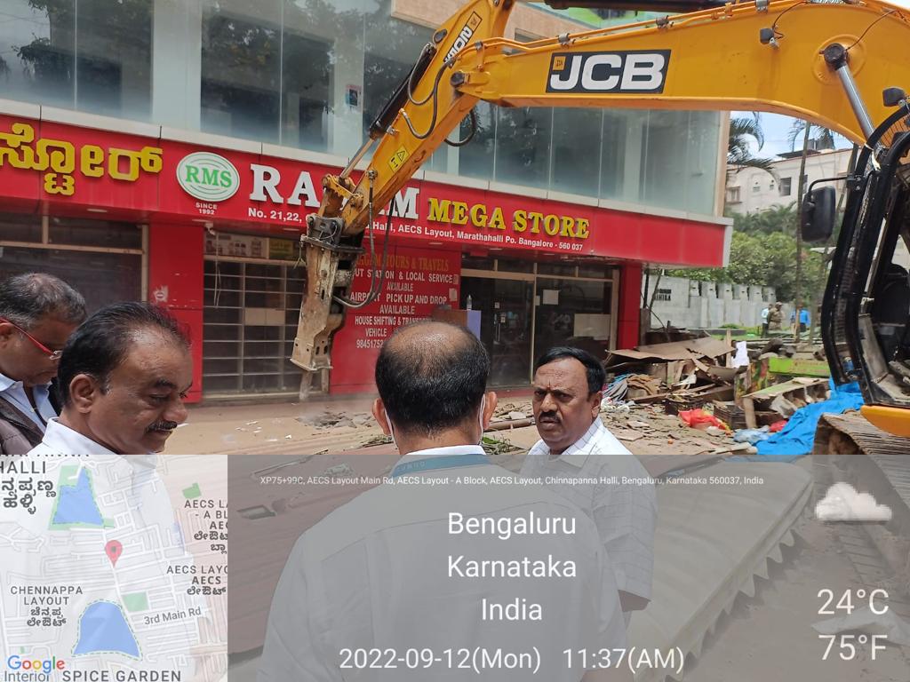 Bangalore Demolition Drive