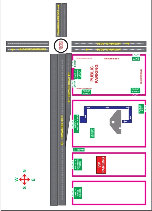 puneeth rajkumar anna santharpane special parking lot