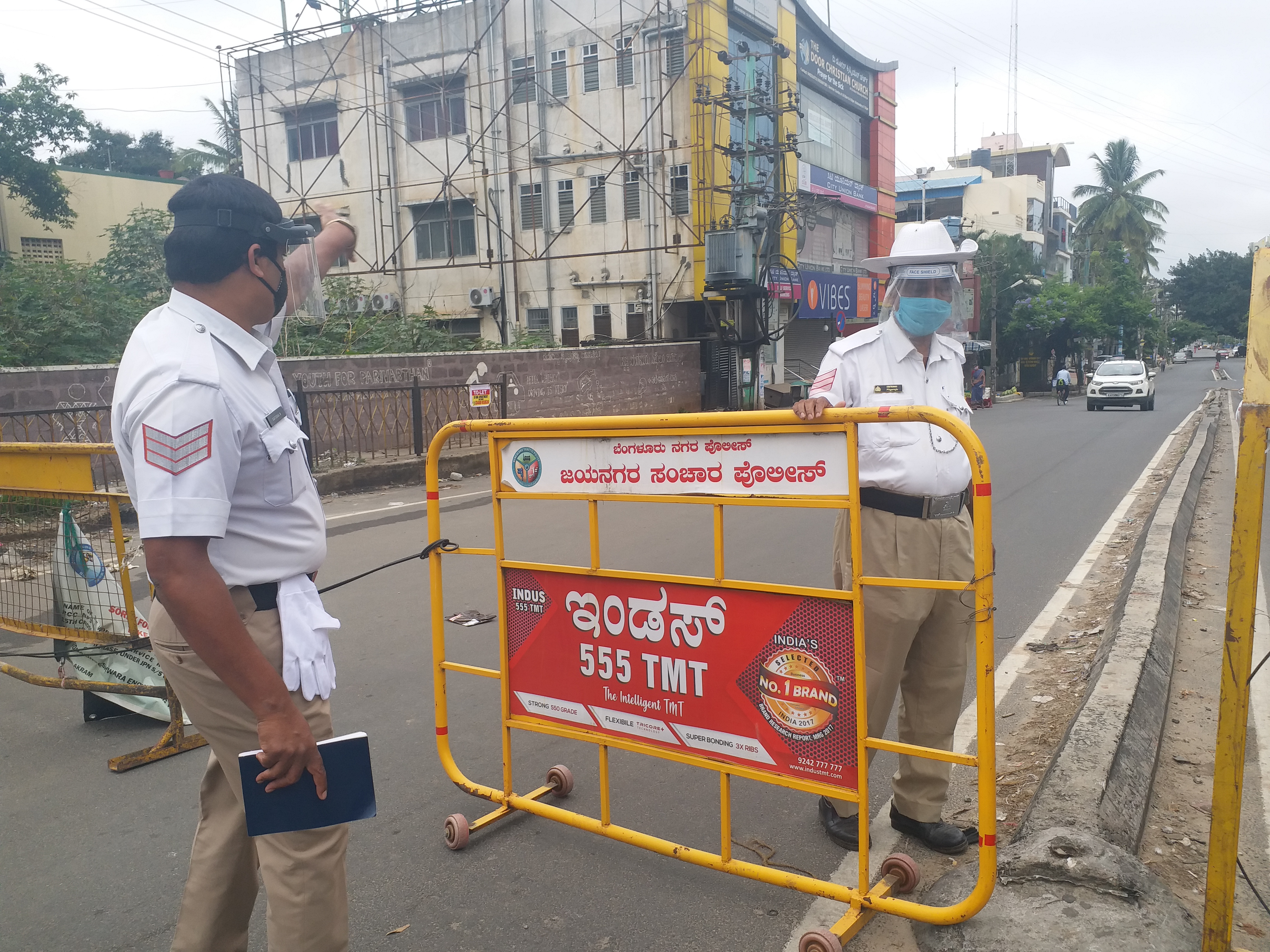 traffic rules in Bangalore