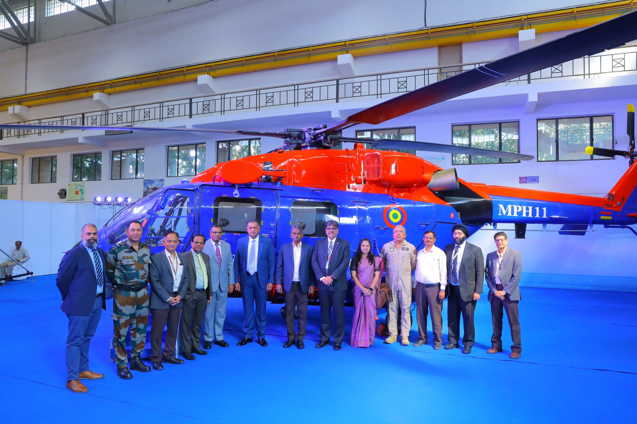 handover of mark-3 helicopter