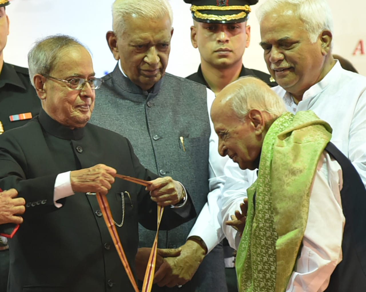 state congres released Former President Pranab Mukherjee Photograph