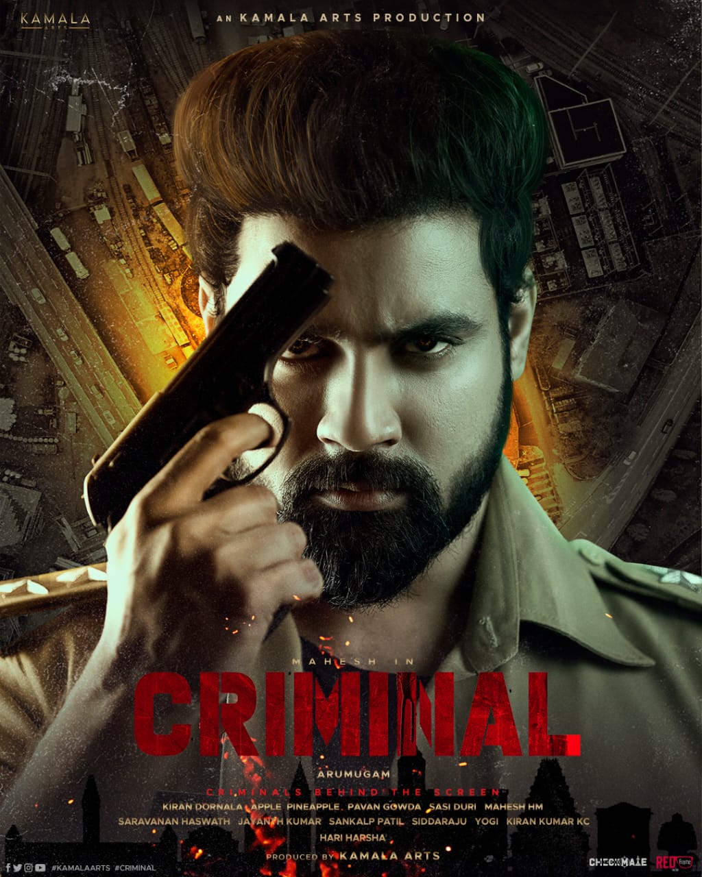 kollywood actor releases criminal movie poster