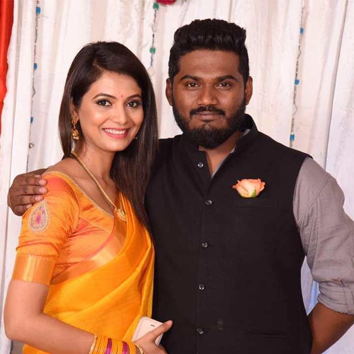 Shwetha with pradeep