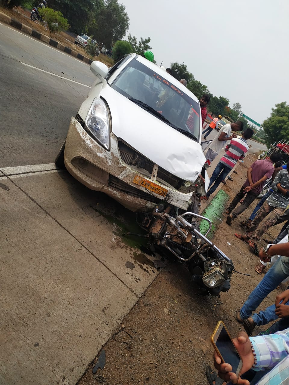 bike riders death in road accident