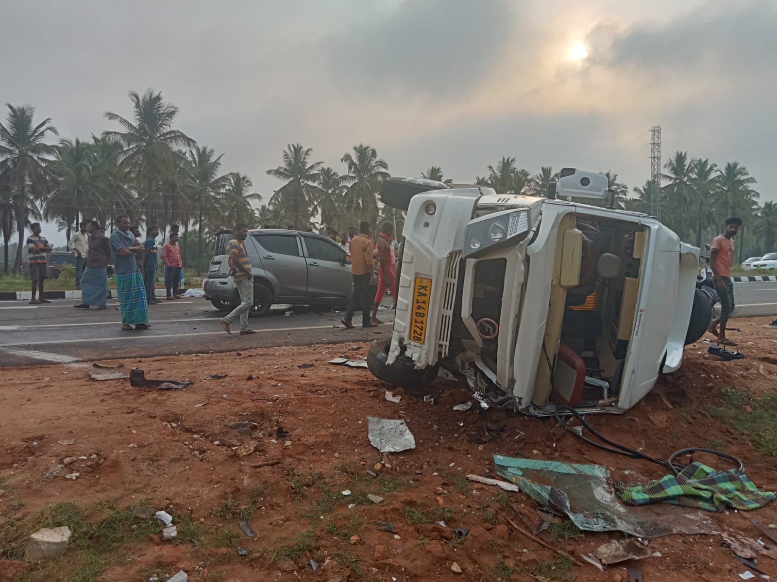 Four people died in road accident