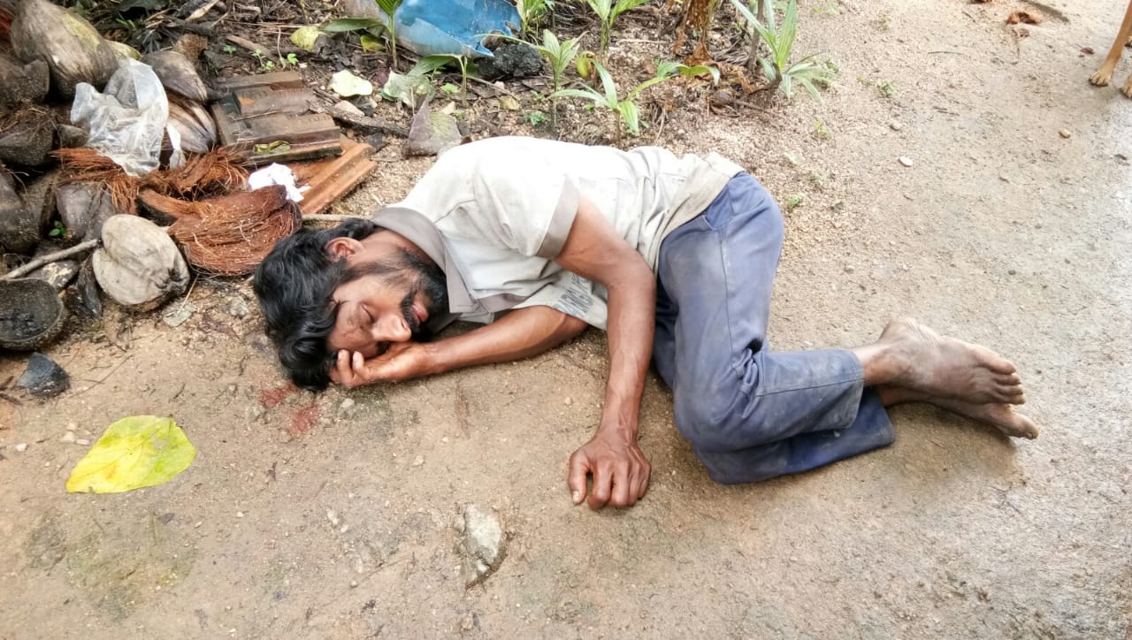 son murders his father in chikmagalur