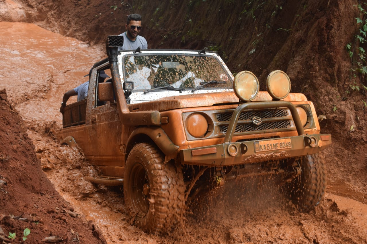 jeep rally in chikkamagalur