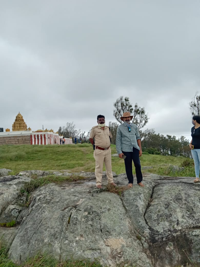 Director of Baahubali Rajamouli visits Bandipur National Park and Himavad Gopalaswamy Hill