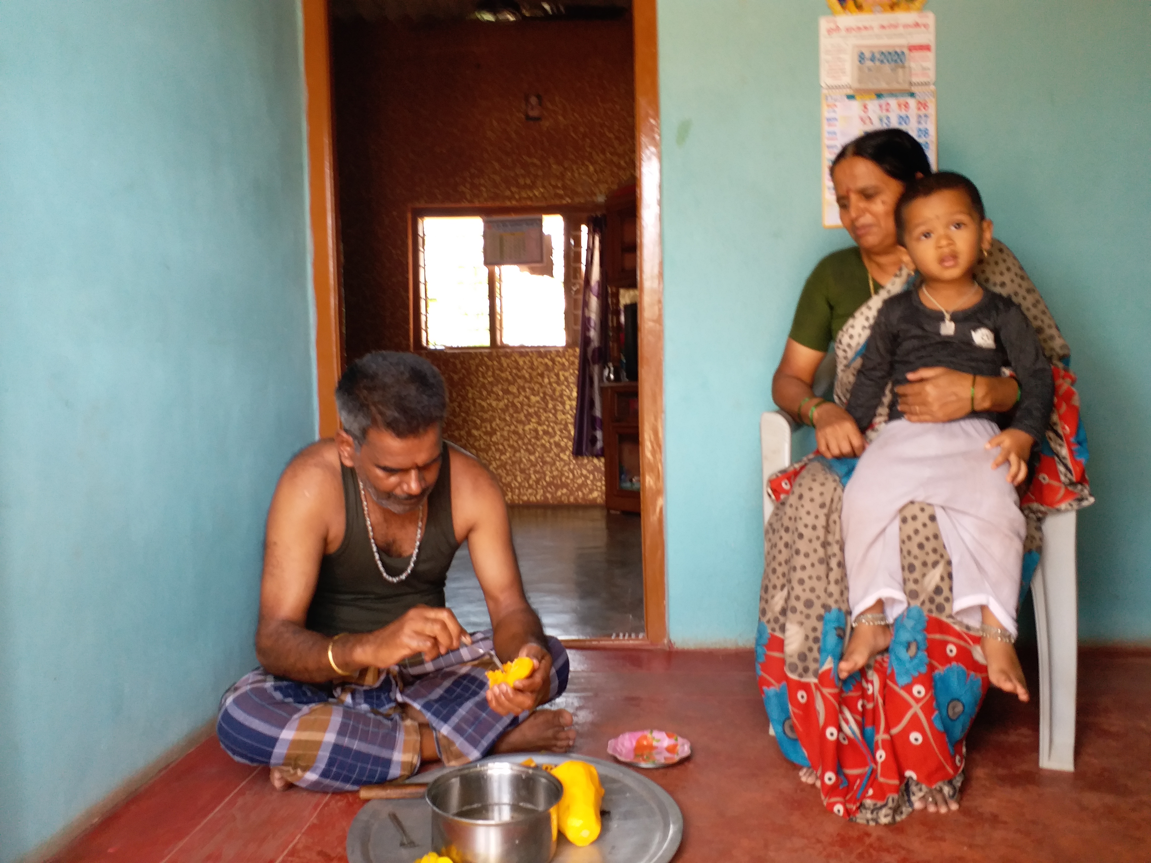 Men doing housework