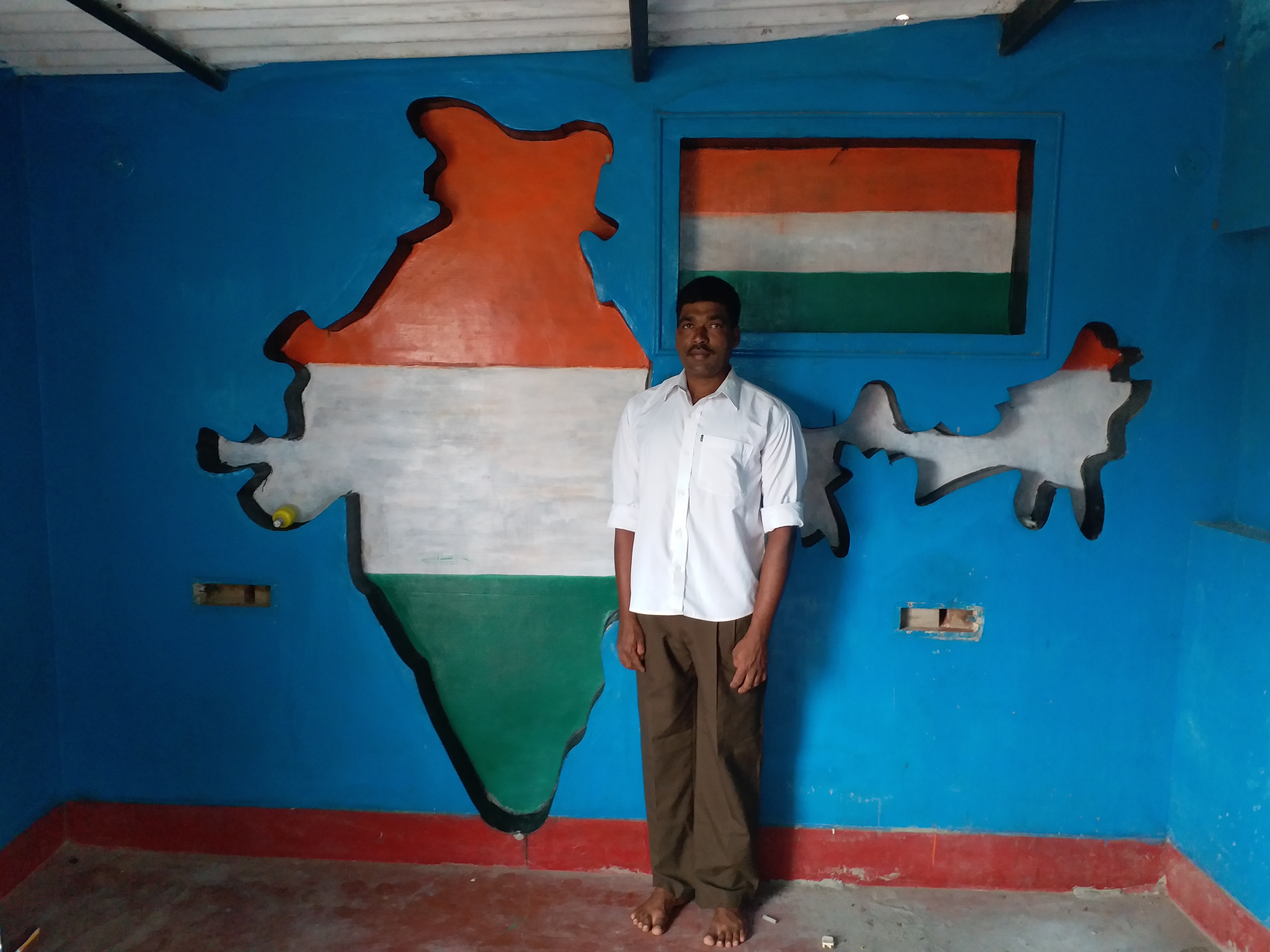 India Mandir in a house of Chamarajanagar