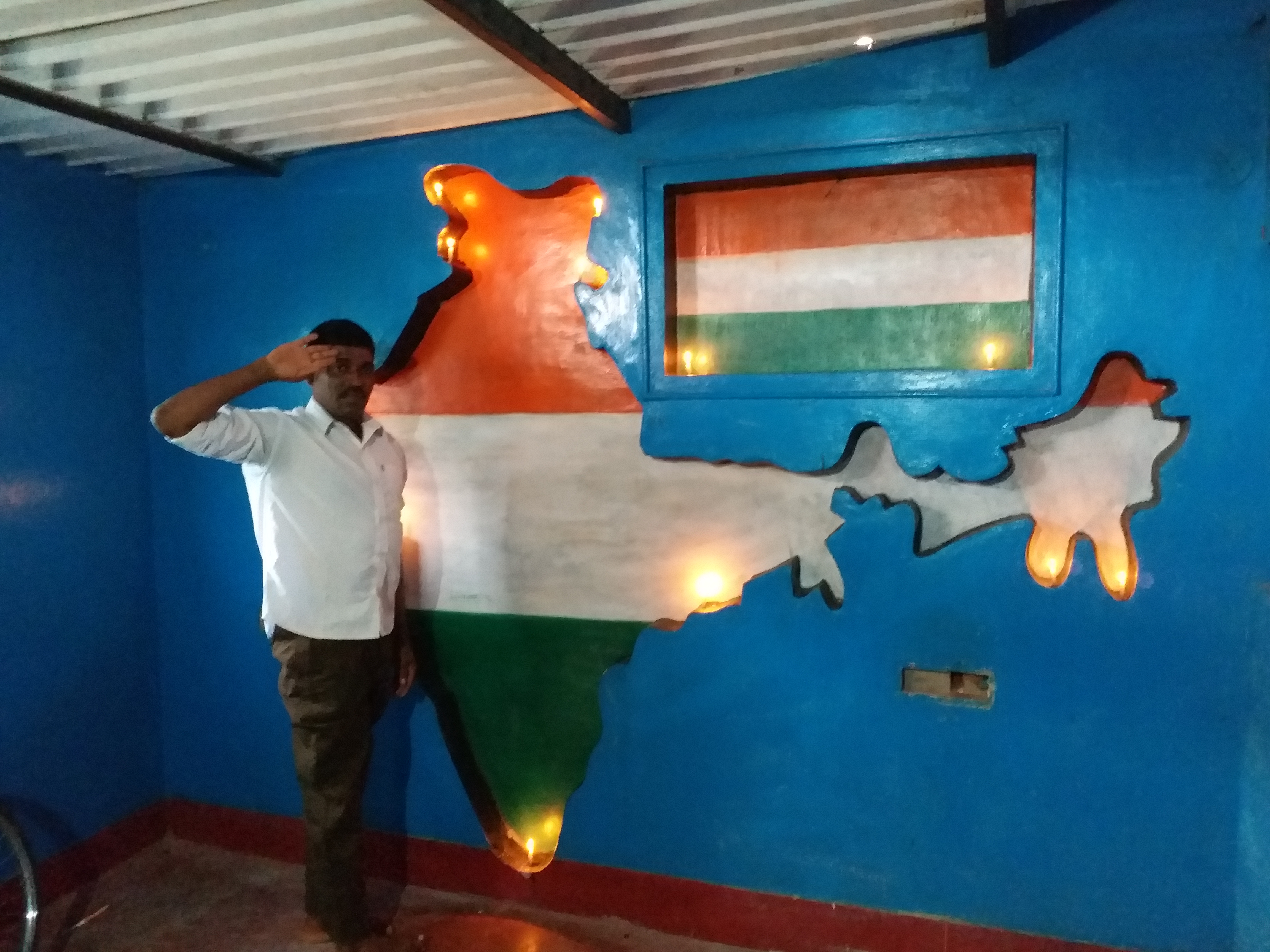 India Mandir in a house of Chamarajanagar