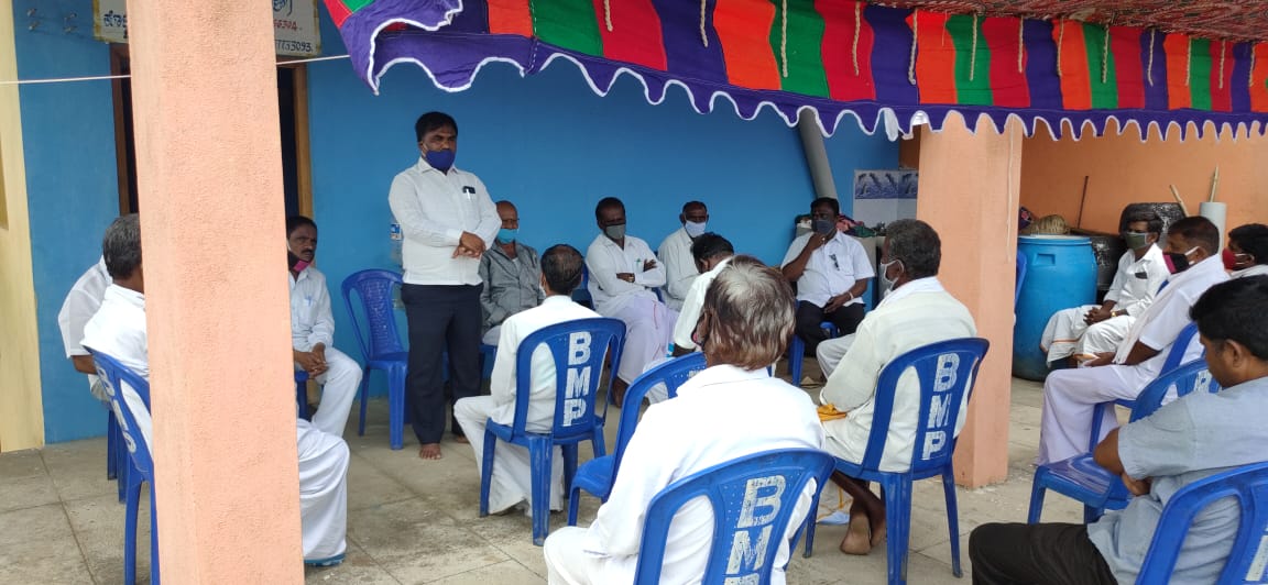 meeting on Heir of saluru matha