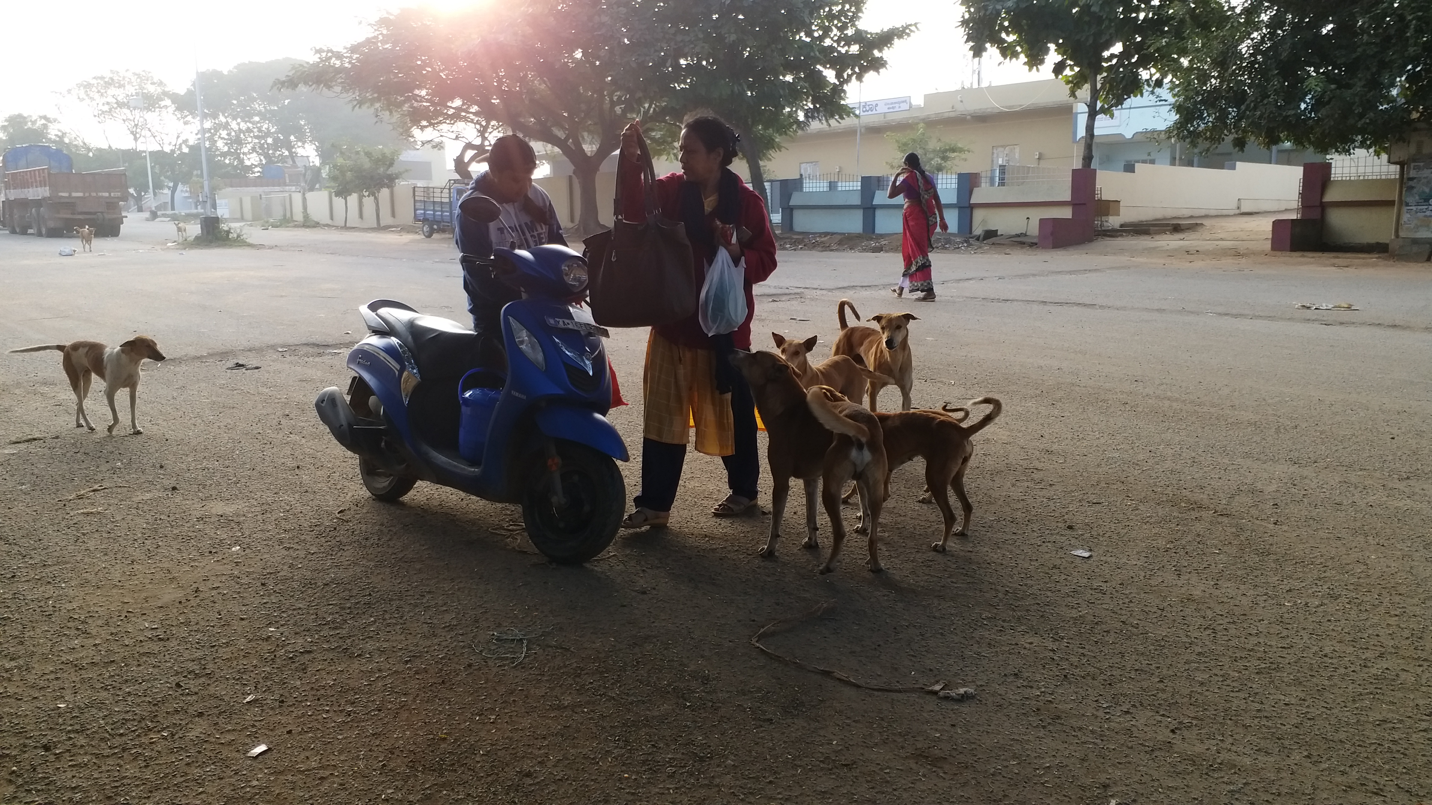 Padmavathi and her daughter