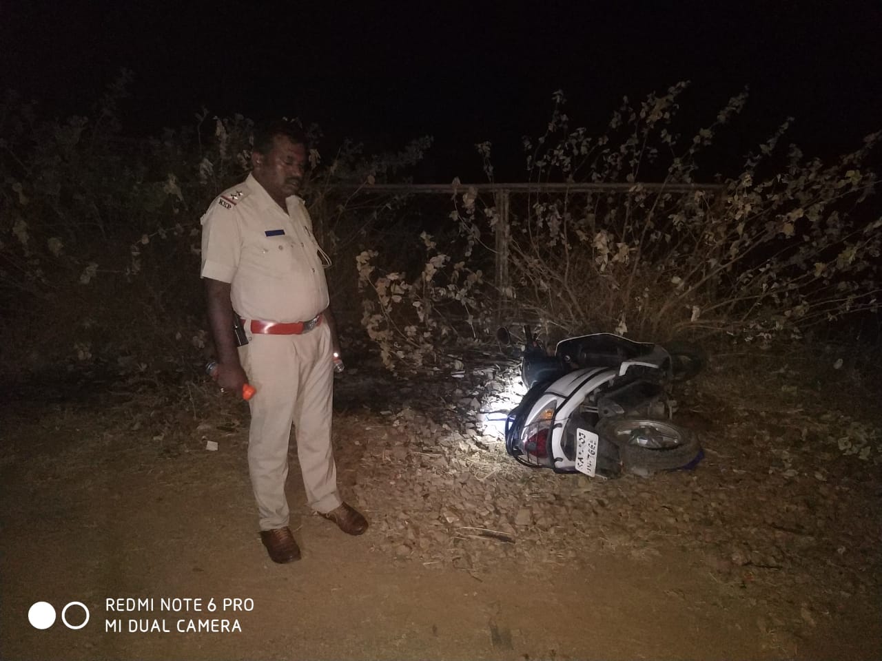 Minority Department car driver killed in an accident