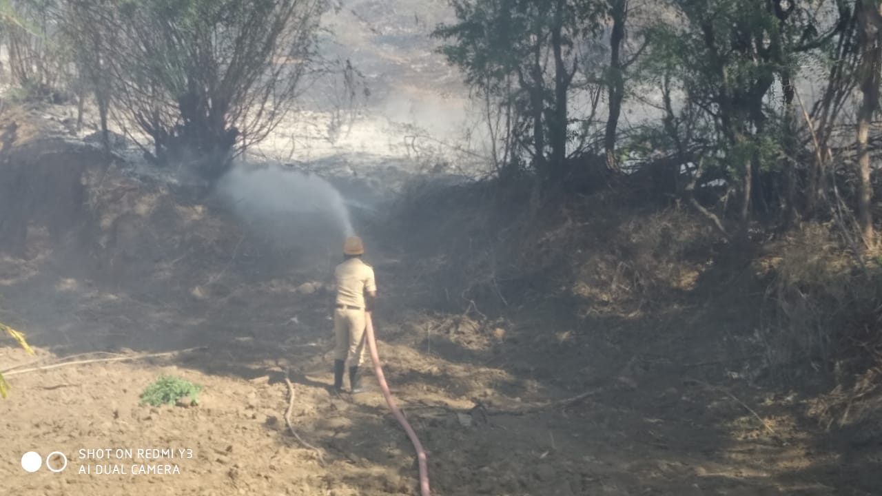 three homes burned in massive fire