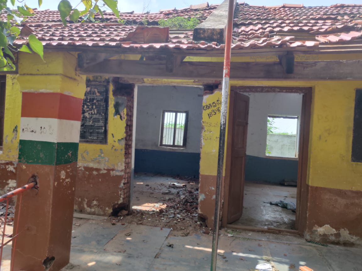 lack infrastructure in Govt school