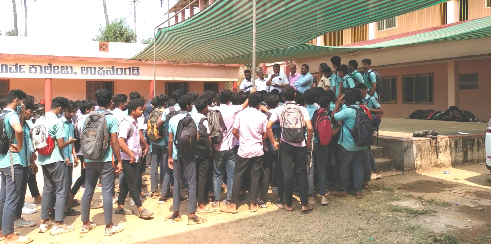 Students go home by boycotting exam