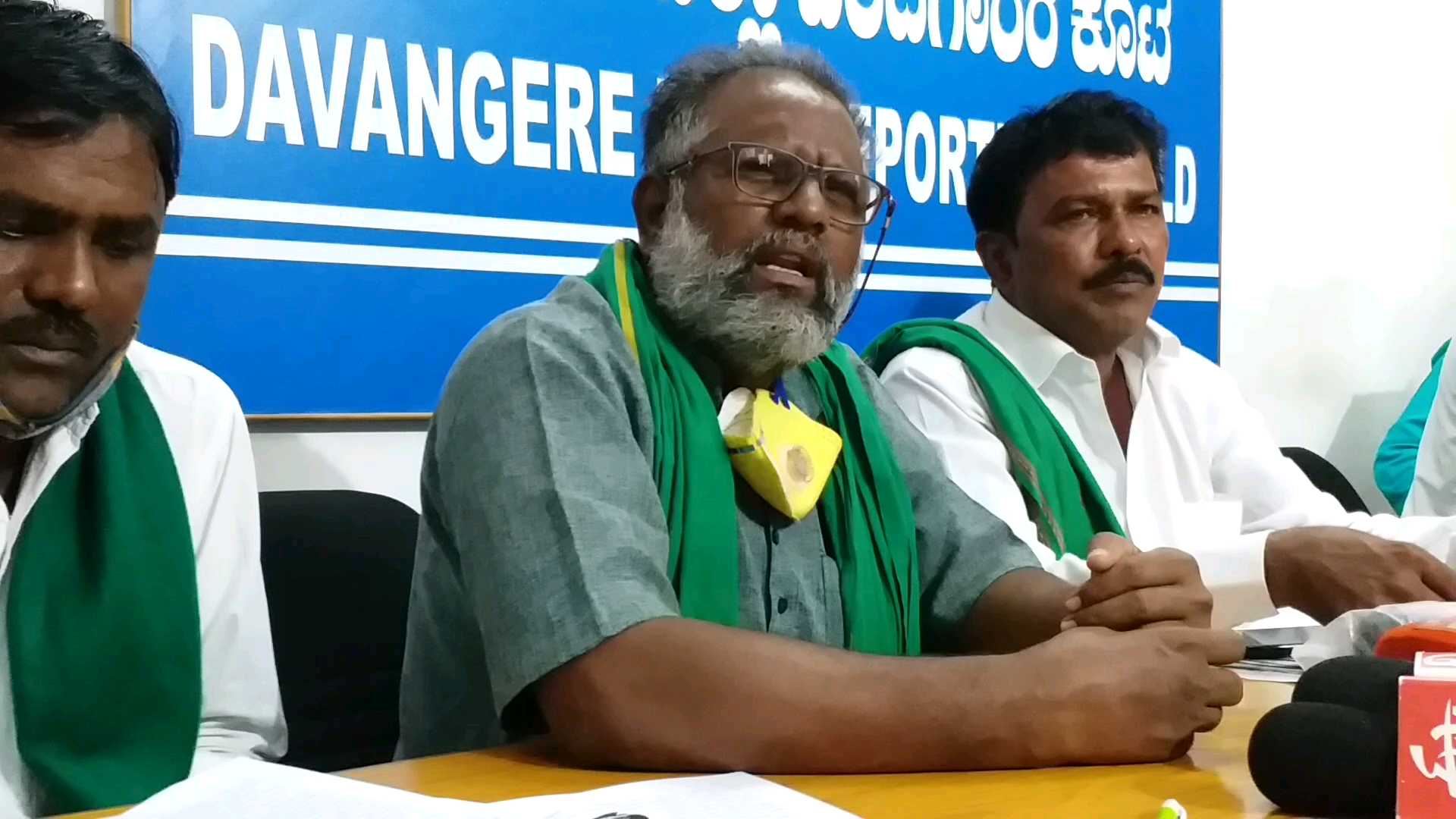 Farmer Leaders Slams MLA MP Renukacharya