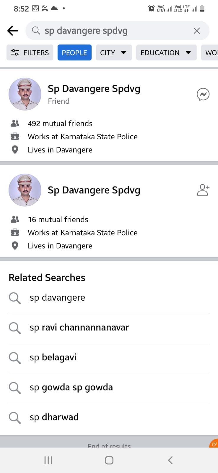 Davangere Sp