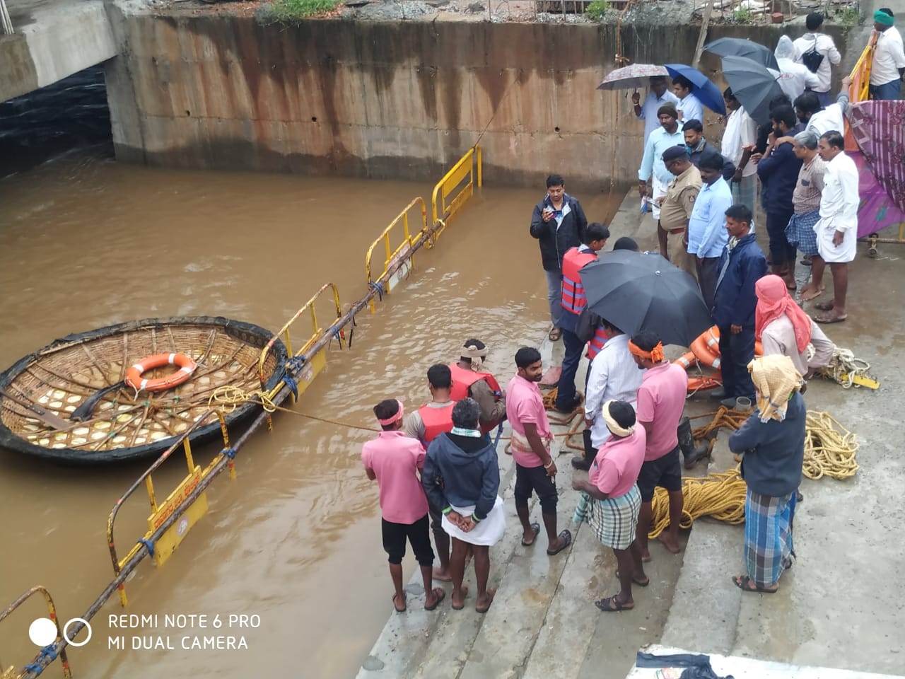 Young Man Washed Away In Tungabhadra River