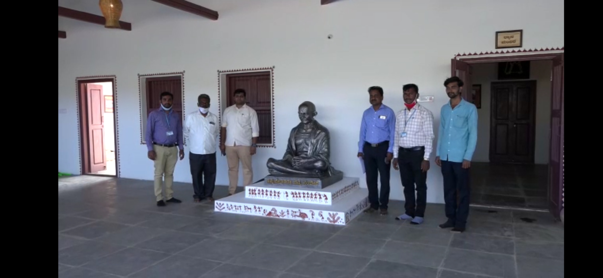 Sabarmati ashram established in Gadag for memory of Gandhiji