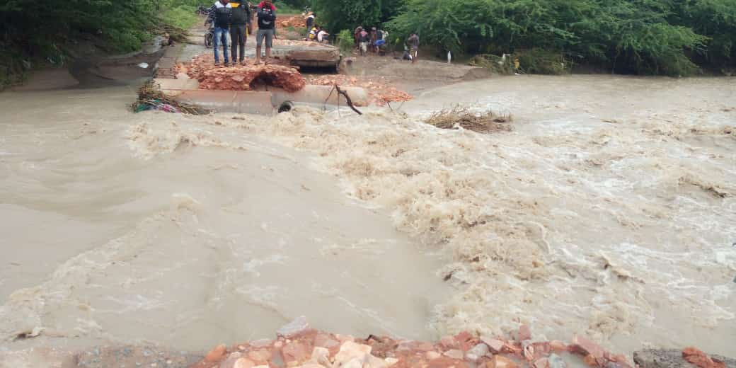 Heavy rainfall in Gadag distric