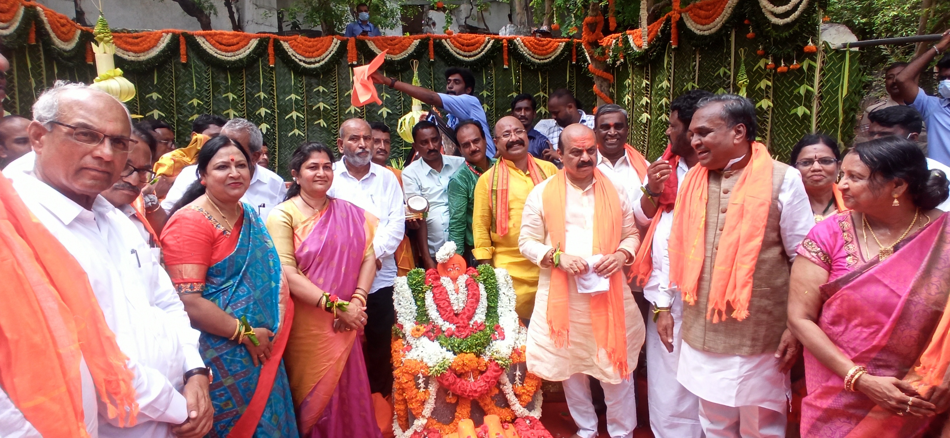 Basavaraj Bommai visit Koppal  Anjanadri Hill