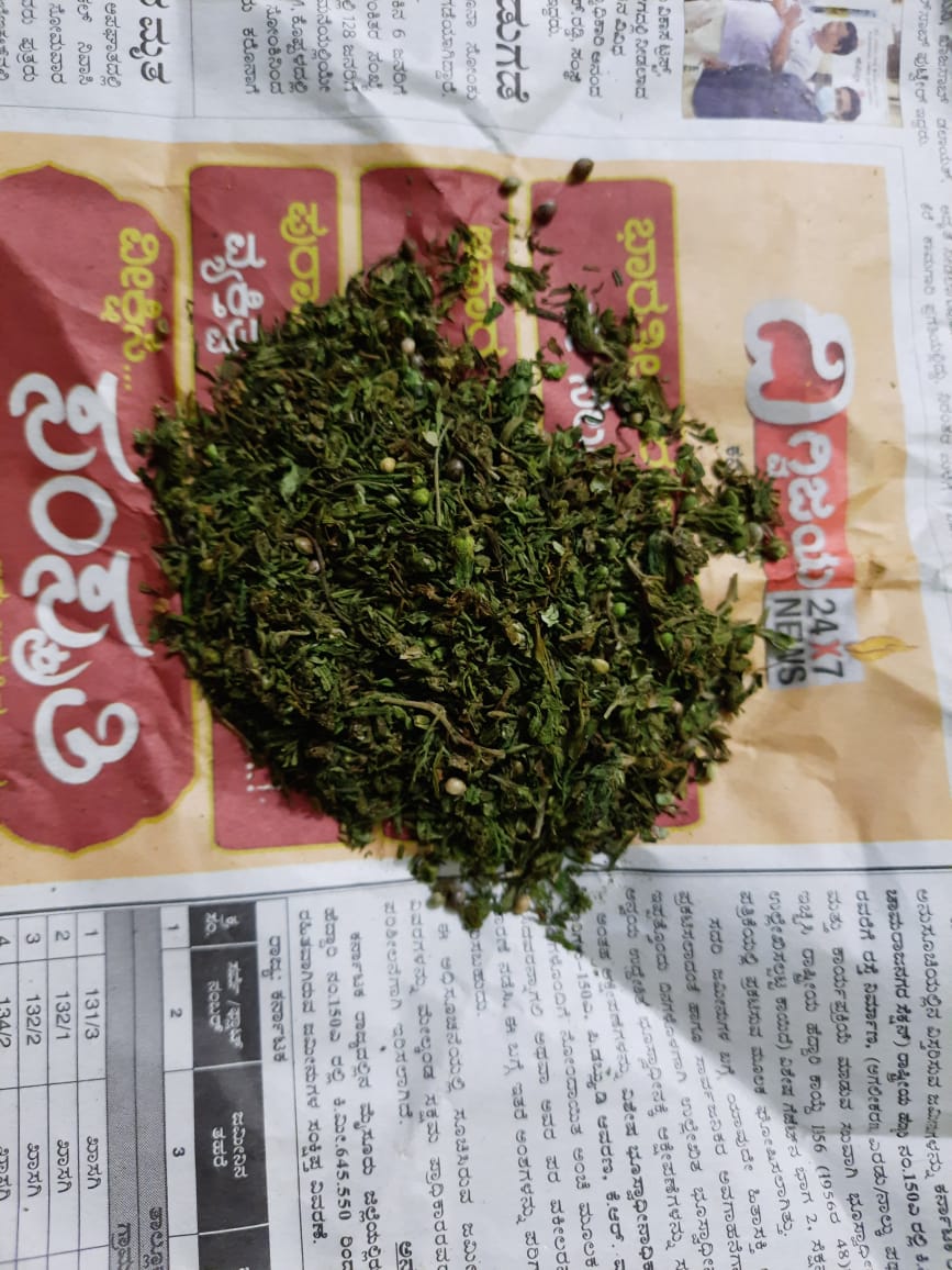 Man arrested for selling marijuana to tourists in gangavati