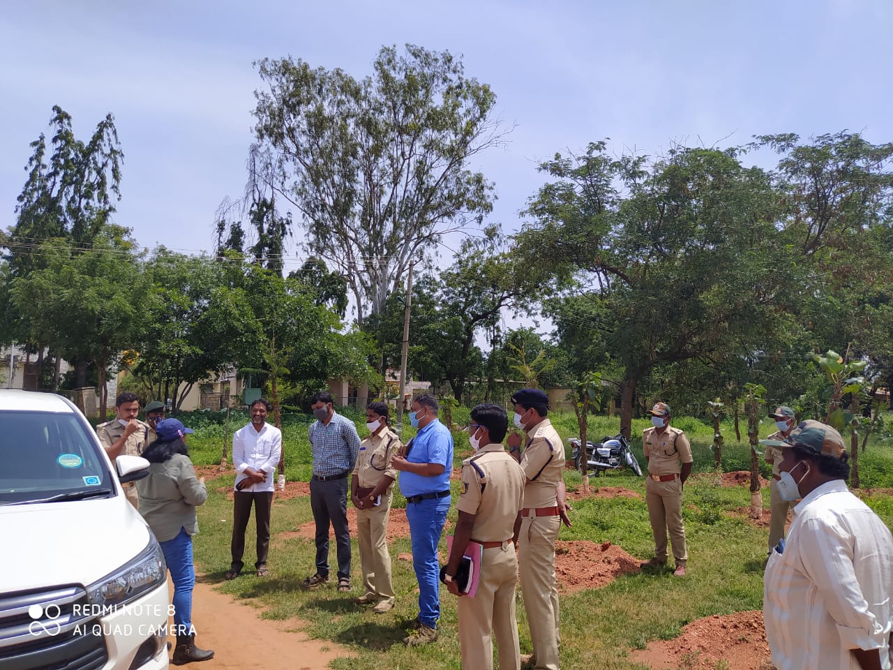 Anitha Arekal visit to Koppa