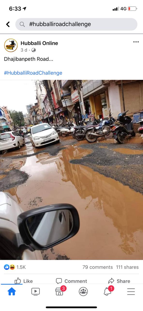 Road challenge from congress leader