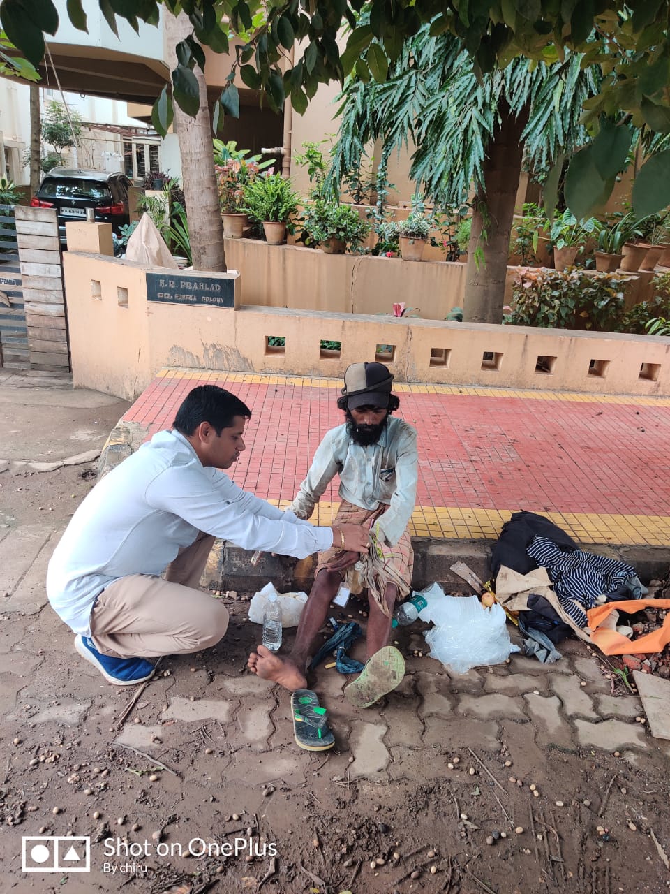 The doctor who provided food for the beggar