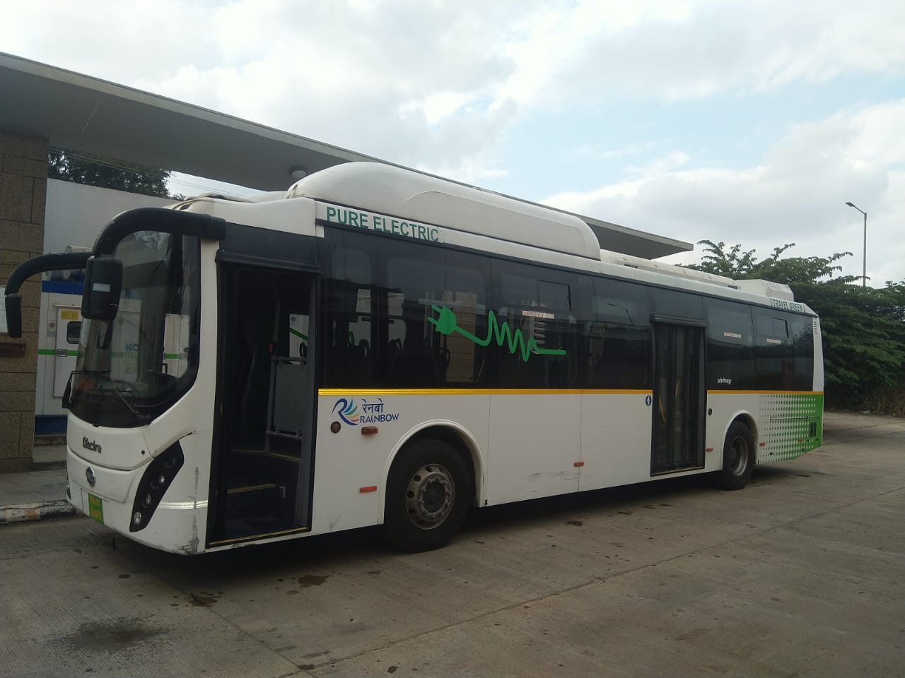 electric bus will travel along the Chigari path in hubli