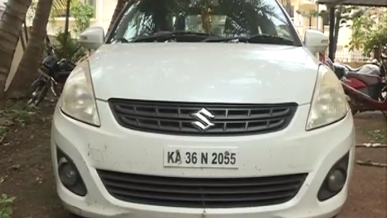 Hubli police seized car