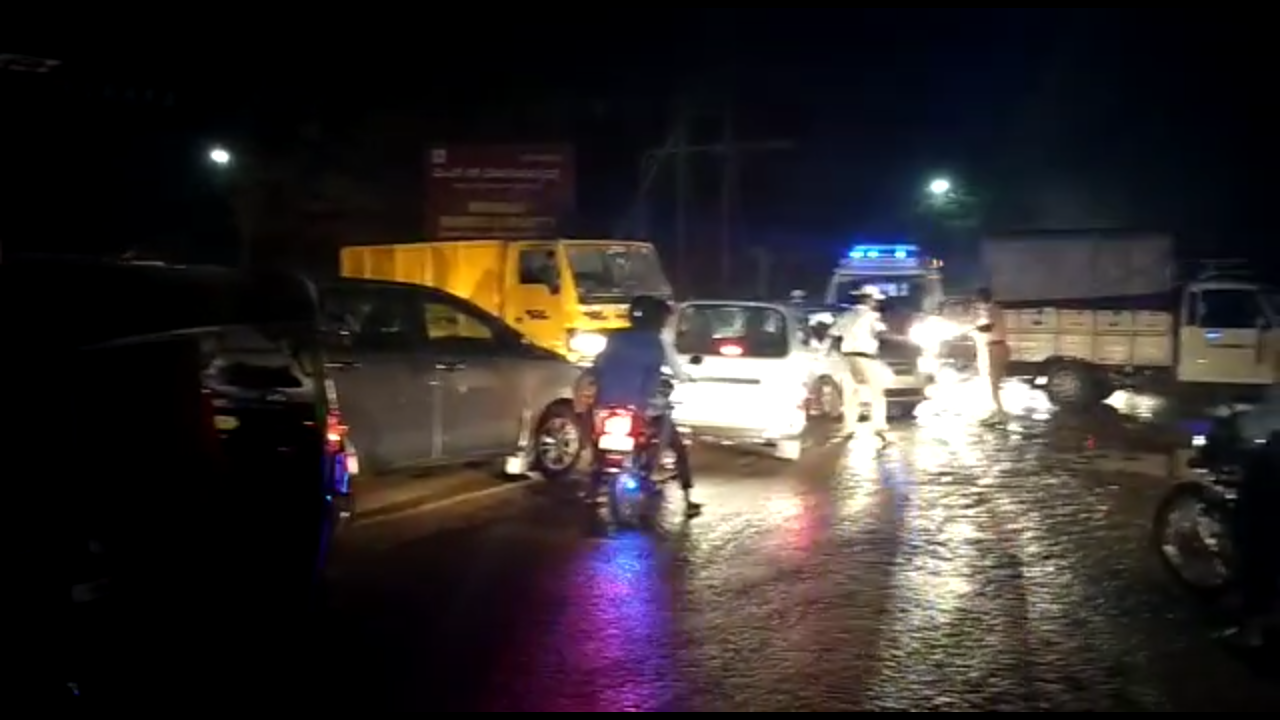 Ambulance Stuck in Traffic