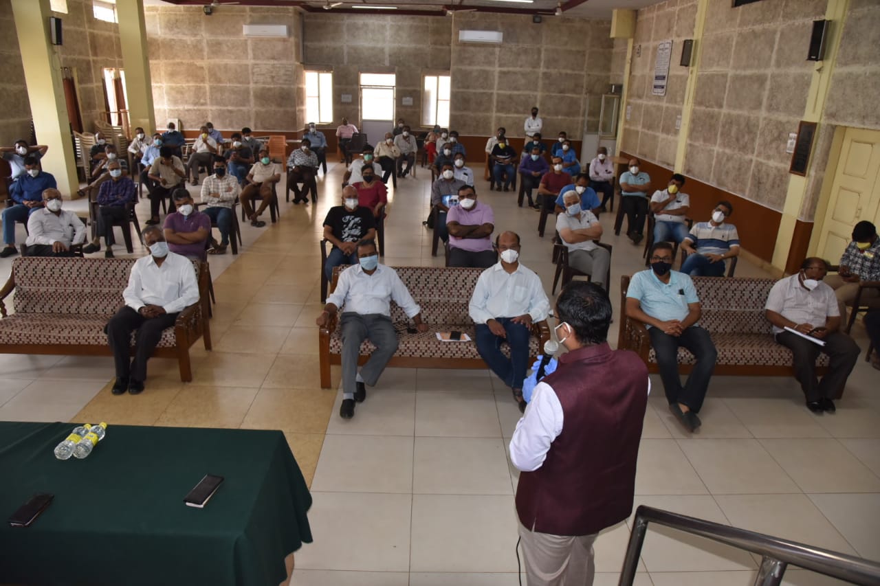 ಜಿಲ್ಲಾಧಿಕಾರಿ ನಿತೇಶ್ ಪಾಟೀಲ್ ಸಭೆ