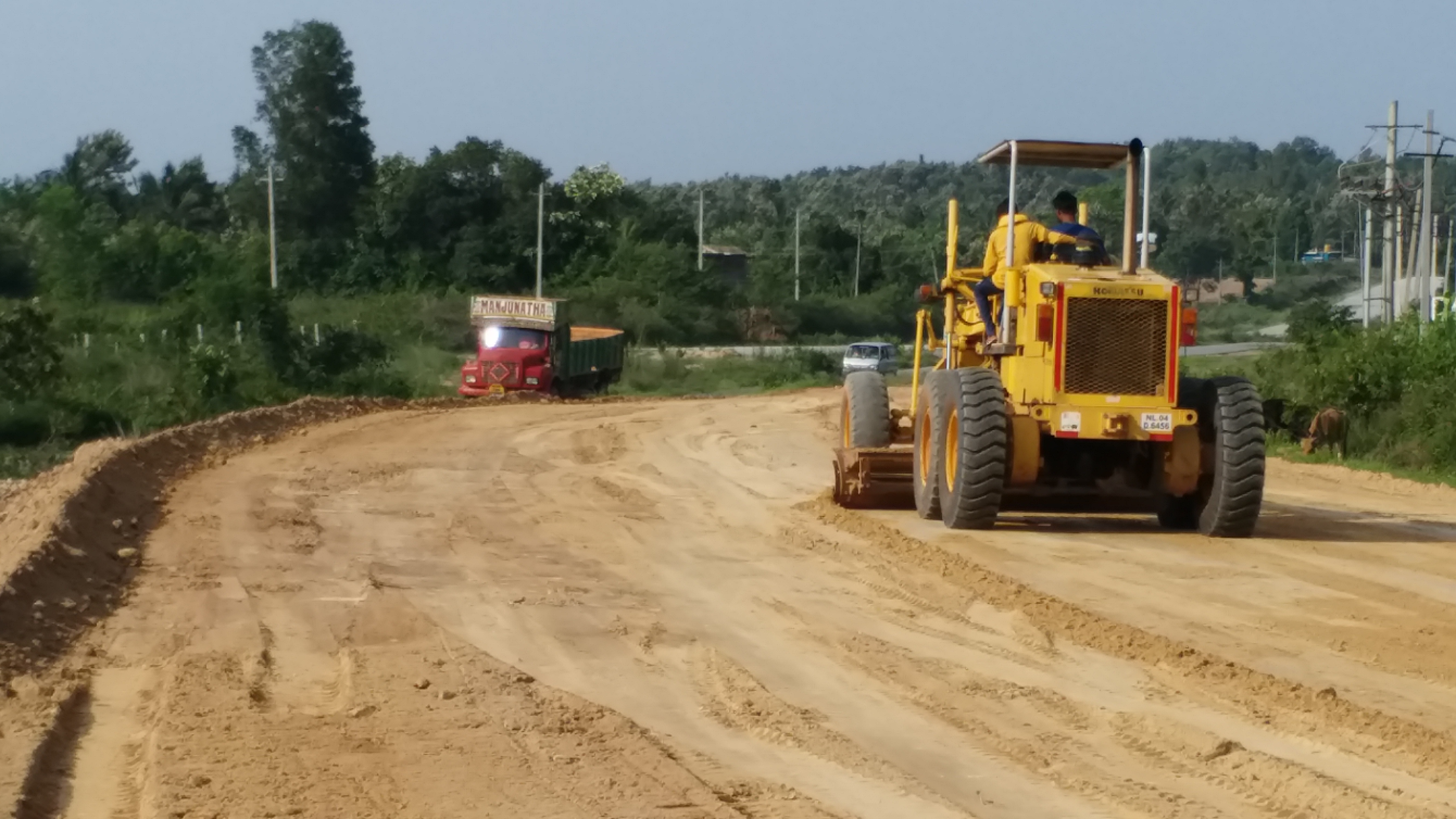 NH 75 Works have not yet completed