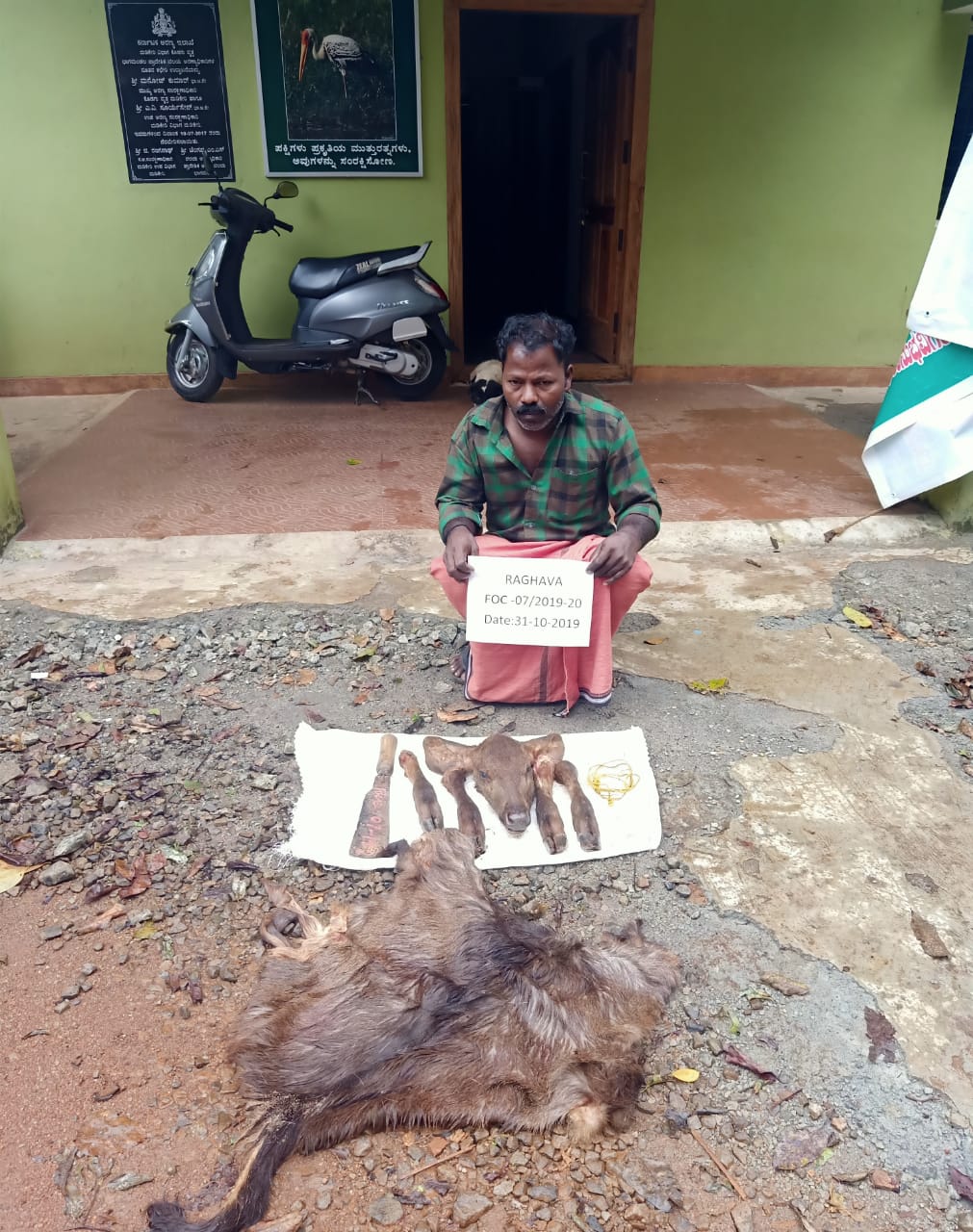 Illegal elk case , ಕಡವೆ ಬೇಟೆ ಪ್ರಕರಣ