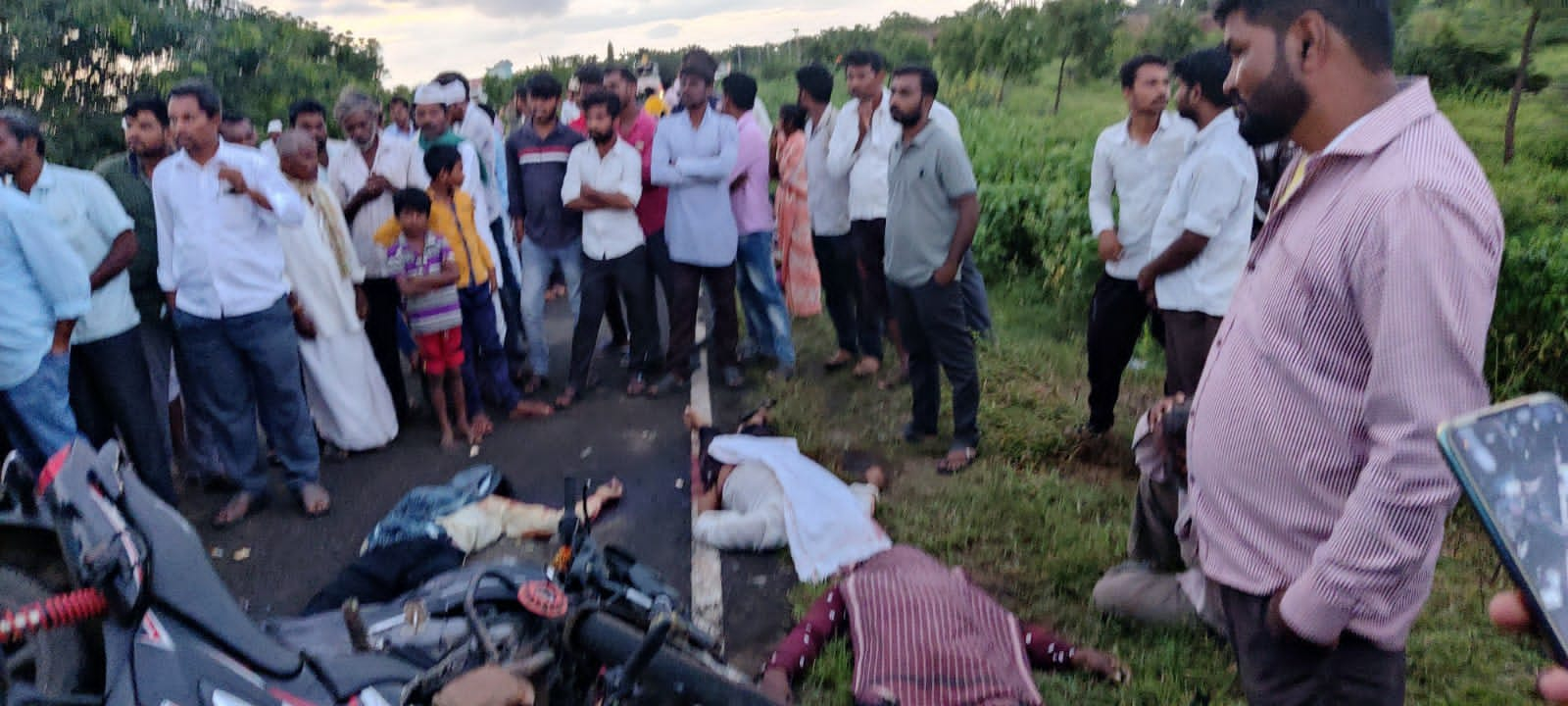 three died in bike accident