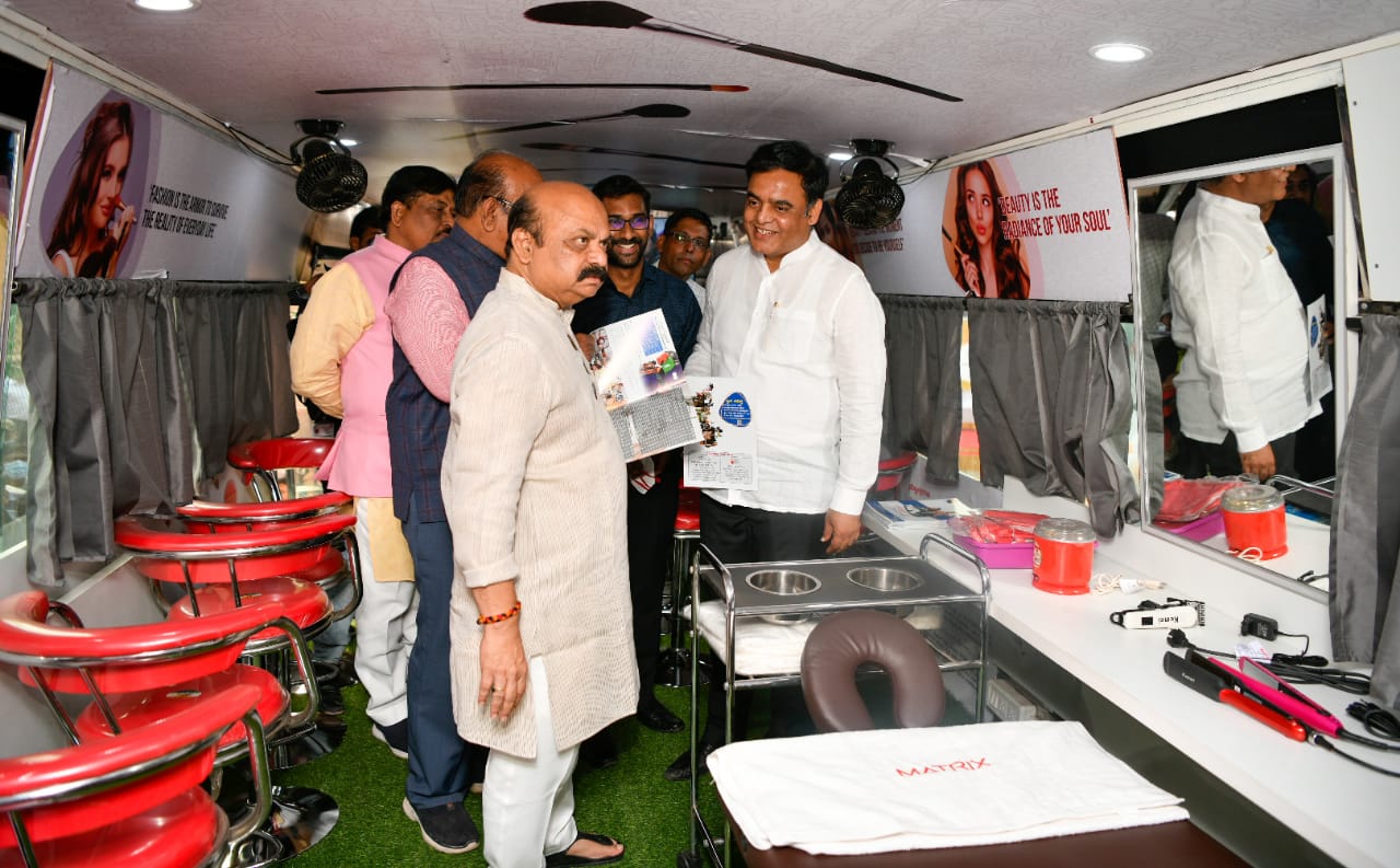 CM Basavaraj bommai inaugurated skill on wheels