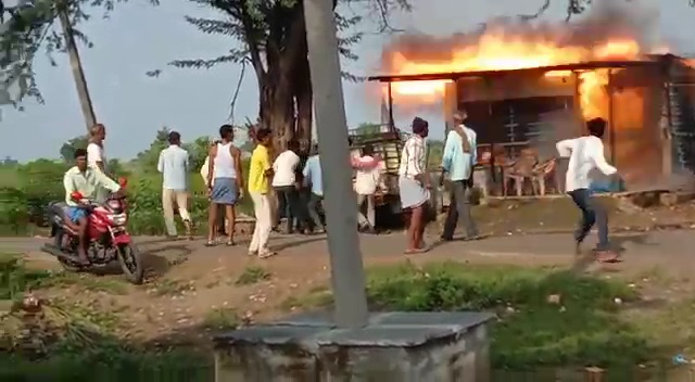 cylinder blast in kalburgi