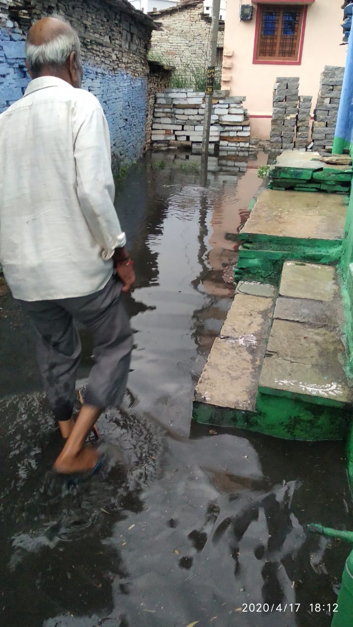 Heavy rain in kalaburagi