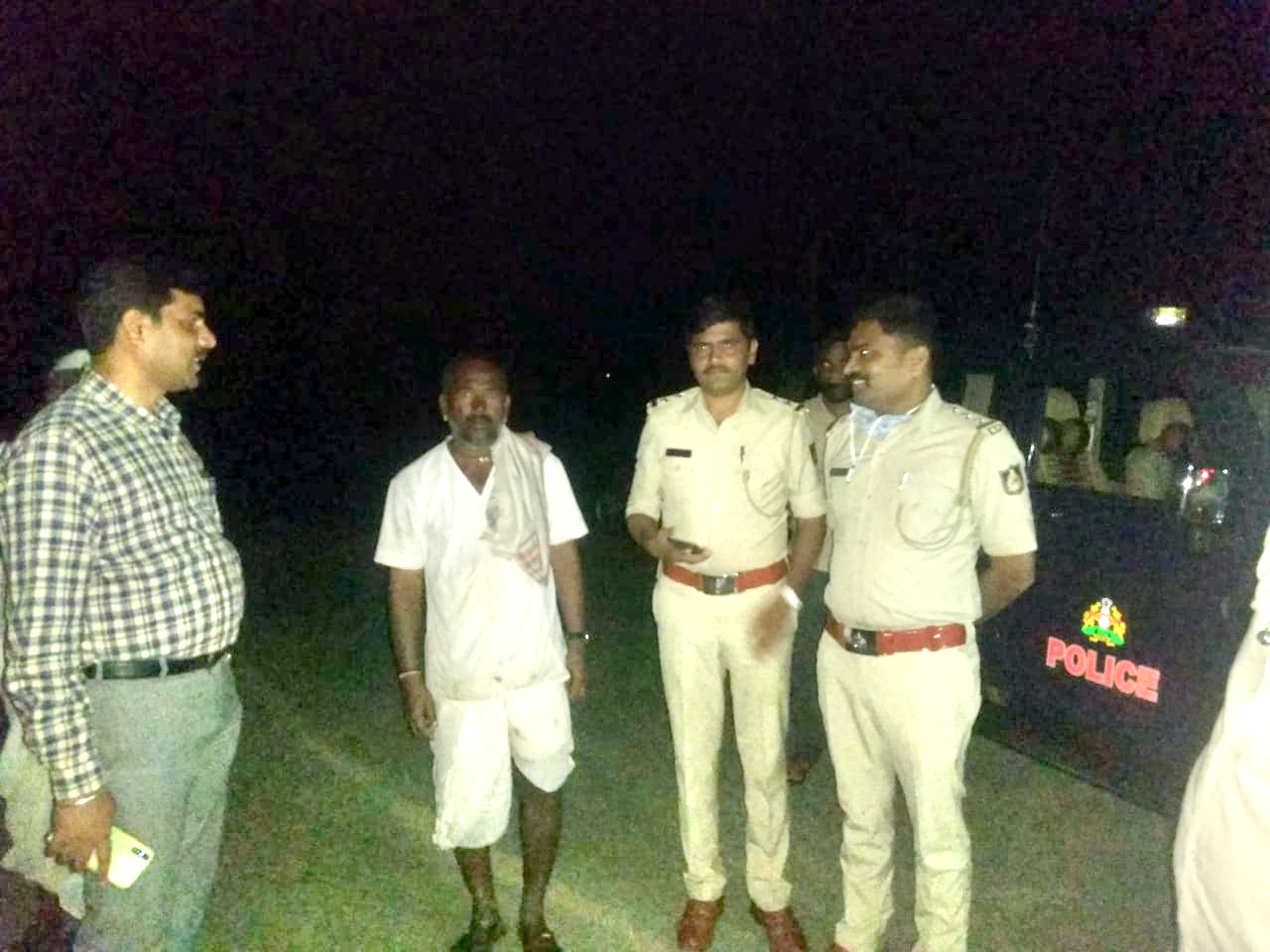 shepherd rescued Young men in Kushtagi